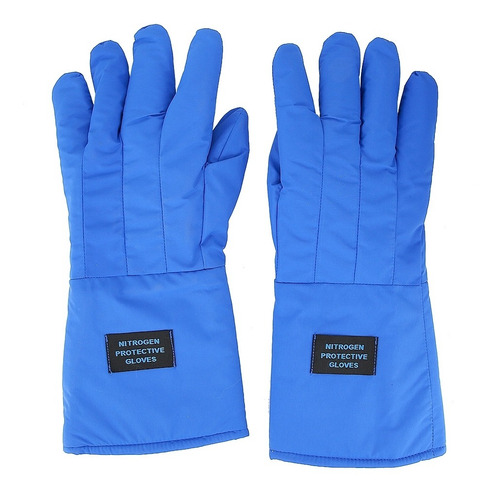 Imagen 2 de 10 de Guantes Criogénicos Largos De 38 Cm Impermeables A Baja Temp