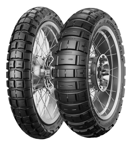 Kit Cubiertas Pirelli Scorpion Rally Str 120/70r19 170/60r17