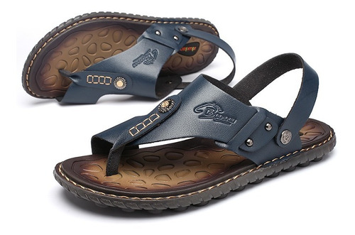 Chanclas De Cuero Para Hombre