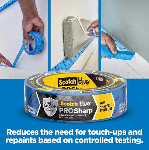 Scotchblue Prosharp Painter's Tape 1 Inch Wide (0.94 In X...