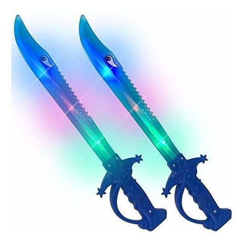 Espada De Tiburón Iluminada Para Niños