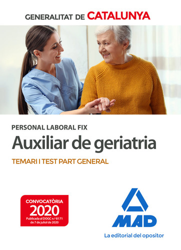 Personal Laboral Fix D'auxiliar De Geria... (libro Original)