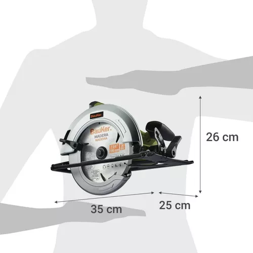 Sierra circular eléctrica 7-1/4 1800W