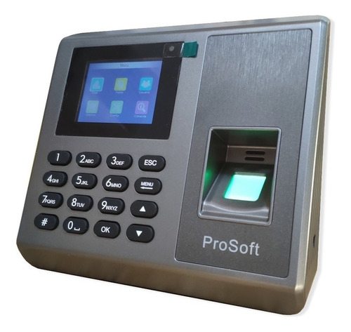 Reloj Control Horario Biometrico Huella Tarjeta Prosoft