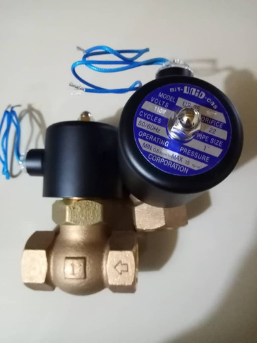 Electrovalvula Para Vapor 1/2, 3/4, 1, 110v, 220v Caldera