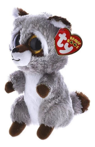 Beanie Boos Oakie Guaxinim Zoiudo 16 Cm Pelucia - Ty 044098