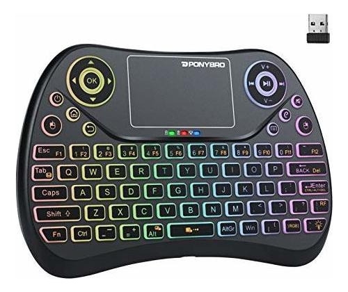 Ne  Version  Backlit Mini Wireless Keyboard With Touchp...