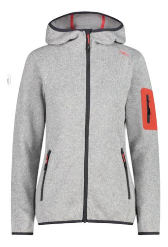 Polar Tejido Mujer Jacket Fix Hood Cmp 