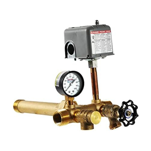 Pressure Tank Installation Kit With 1  Brass Union Tank...