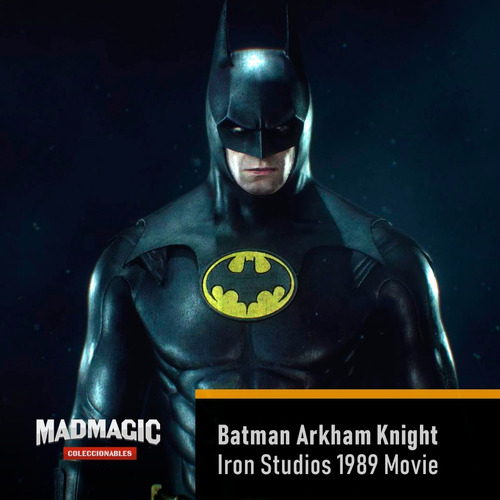 Batman Arkham Knight Iron Studios 1989 Movie Figura Estatua