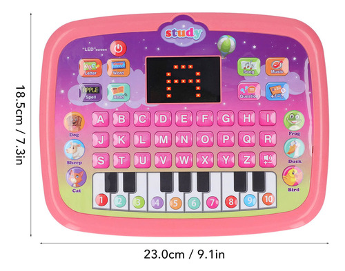 Tableta Parlante For Niños Pequeños, Plataforma De Aprendiz
