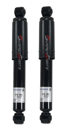 Imagen 2 de 6 de Kit X4 Amortiguadores Sachs Chevrolet S10 S-10 4x4 93+
