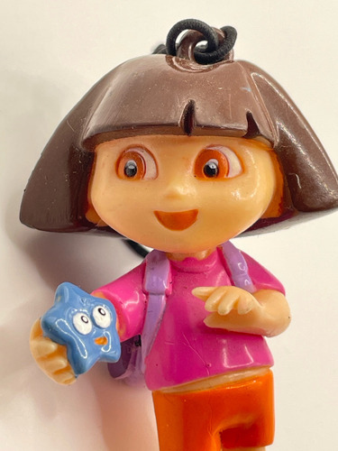 Dora La Exploradora Y Estrella Mini Figura 6cms Viacom 2003 (Usado)