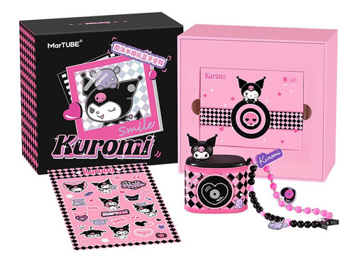 Minicámara Sanrio Kuromi, Altavoz Bluetooth, Bonito Regalo M