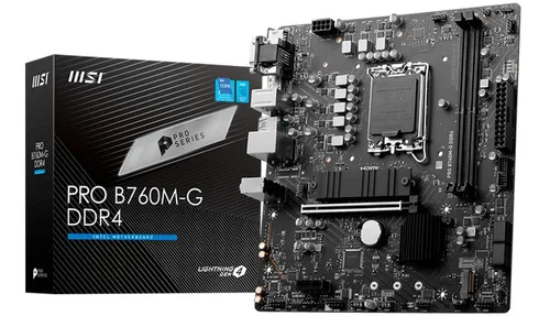 Board Msi Pro B760m-g Ddr4 (socket 1700)