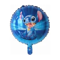 Comprar Pack 5 Globos Redondos Stitch Metalizados 45cm 