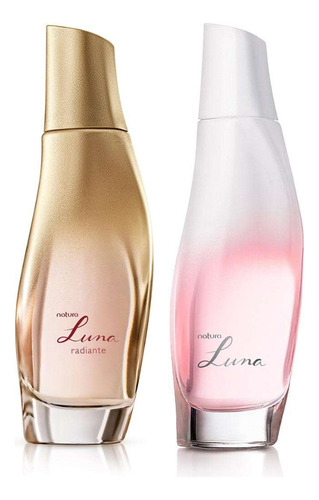 Kit Perfume Luna Classico E Luna Radiante Mulher Natura Presente Fragrância Feminina