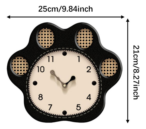 Reloj De Pared Colgante, Decoración Del Hogar, Adorno Negro