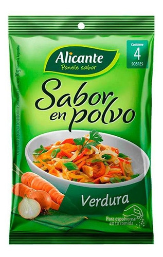 Saborizado  Verdura 12x7,5 Gr Alicante Caldos Y Sopas