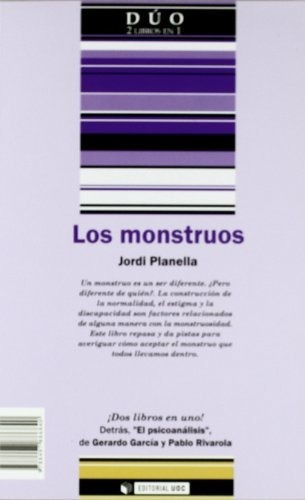 Los Monstruos Y El Psicoanalisis - Planella, Jordi