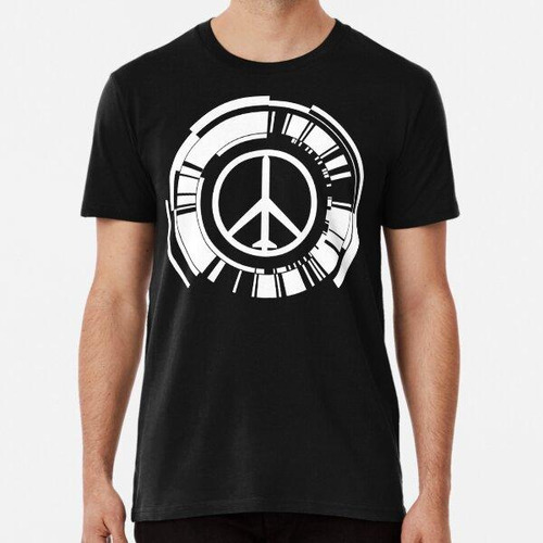 Remera Metal Gear Solid, Emblema Peace Walker (blanco) Algod