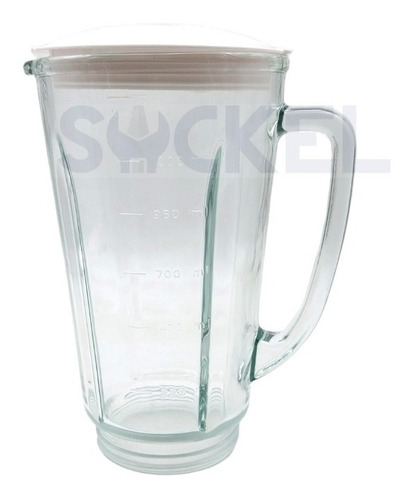 Imagen 2 de 2 de Vaso Licuadora Sindelen Powermix L-2000vng Vidrio Con Tapa