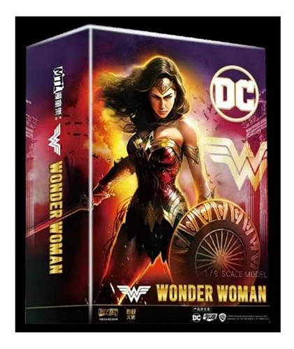 Figura Wonder Woman Gal Gadot Articulada Juguete Dc Con Caja