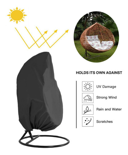 Funda Impermeable Antipolvo Para Silla De Columpio