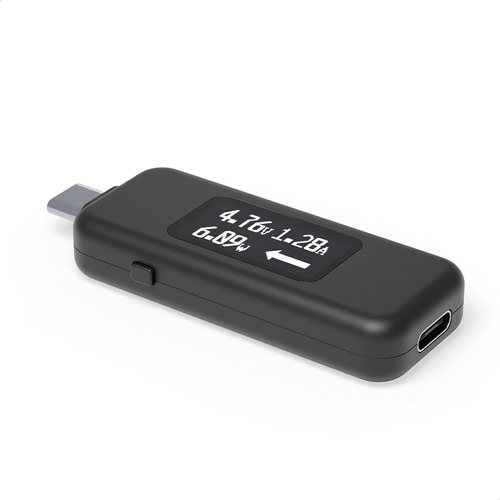 Plugable Medidor De Potencia Usb C Para Monitorear Conexione