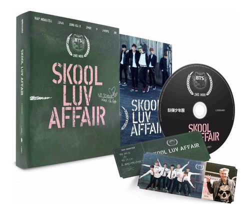 Bts Skool Luv Affair Cd Nuevo Importado + Bonus Material