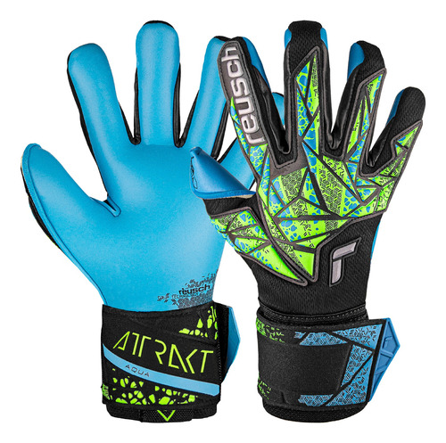 Guantes De Arquero Reusch Attrakt Aqua Sin Ferulas 