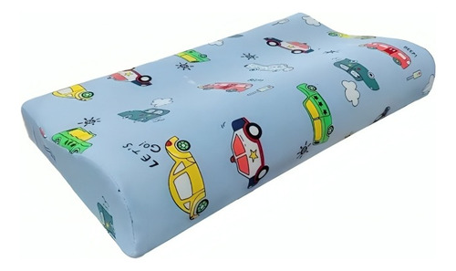 Almohada Viscoelástica Terapéutica Para Niños, 2 Colores. 