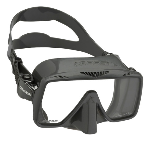 Visor Cressi Mascara Sf1 Buceo Snorkeling Color Plata