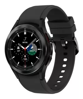 Samsung Galaxy Watch4 Classic (Bluetooth) 1.2" caja 42mm de acero inoxidable black, malla black de fluoroelastómero SM-R880