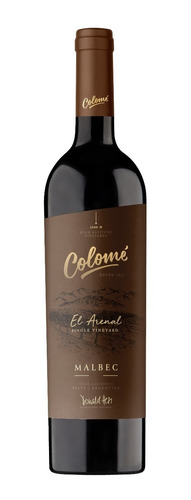 Vino Colomé Single Vineyard El Arenal Malbec 750ml Año 2021