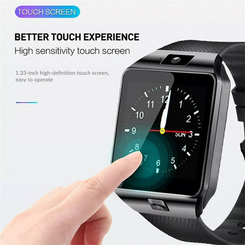 Para Reloj Inteligente Dz09 Celular Con Chip Y Cámara R