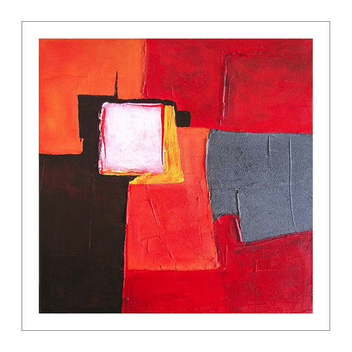 Lamina Fine Art Square Ii Abstracto 60x60 Myc