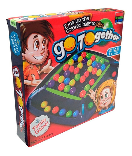 Juego De Mesa Go Together 2 A 4 Jugadores +4 Años Kingso Toy