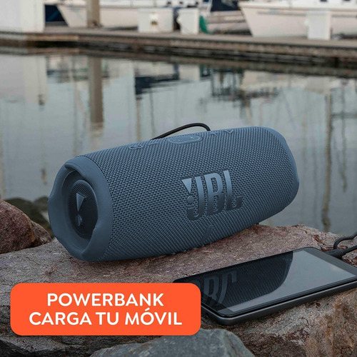 Bocina JBL Charge 5 portátil con bluetooth waterproof 127V - Excelente (Reacondicionado)