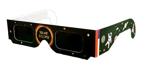 Óculos Eclipse Solar - Observação Segura Do Sol