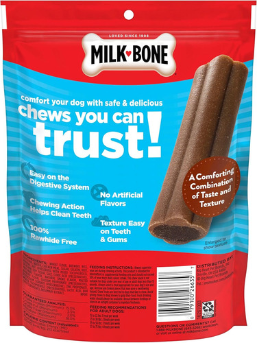 Golosinas Masticables Para Perros De Carne De Res - Paquete