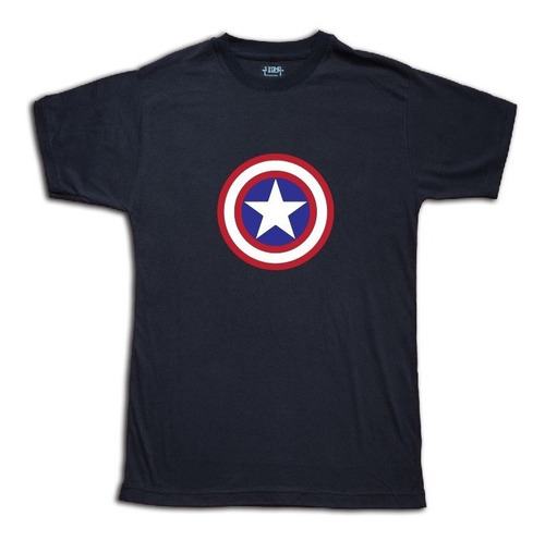 Remera Capitán America Avengers Comic Marvel 100% Algodón