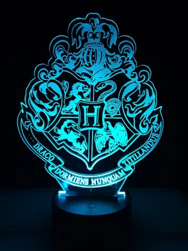 Lámpara Led Hogwarts Harry Potter - 3D Shop