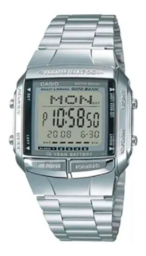 Reloj Casio Vintage Db360 Unisex Acero *watchsalas* Full