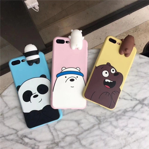 Funda Osos Escandalosos Para iPhone + Mica De *regalo*