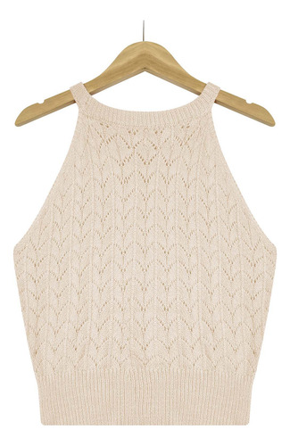 Camisetas Sin Mangas De Cuello Redondo Para Mujer, Casual, A