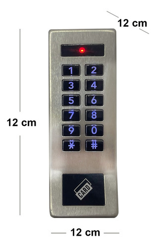 Cerrojo Teclado Cerradura Inteligente Mod. D-m37 Daxxon Plateado