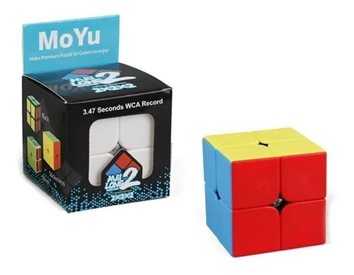 Cubo Mágico Moyu Intellectual Toys, Cubo De Velocidad, 2 X 2