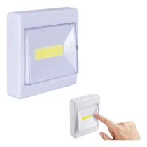 Comprar Luz Tecla Doble Led A Pilas Para Placard Pasillos Alacenas