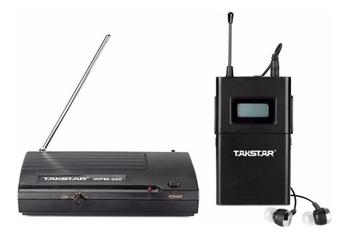 Monitores In Ear Takstar 6 Canales Wpm200 Uhf  2019 Garantia